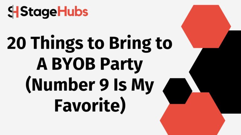 20 Things to Bring to A BYOB Party (Number 9 Is My Favorite)