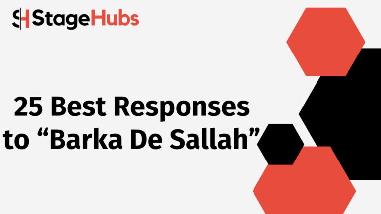 25 Best Responses to “Barka De Sallah”