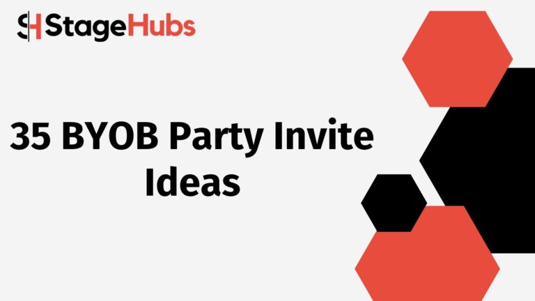 35 BYOB Party Invite Ideas