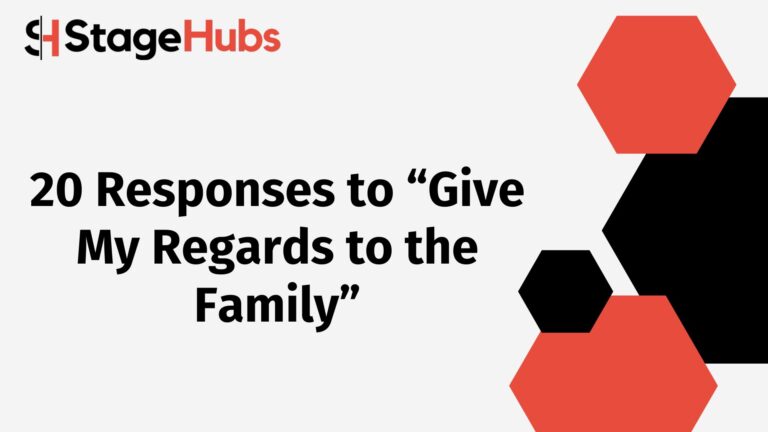 20 Responses to “Give My Regards to the Family”