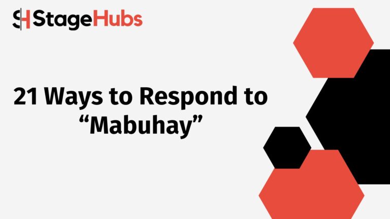 21 Ways to Respond to “Mabuhay”