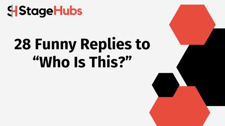 28 Funny Replies to “Who Is This?”